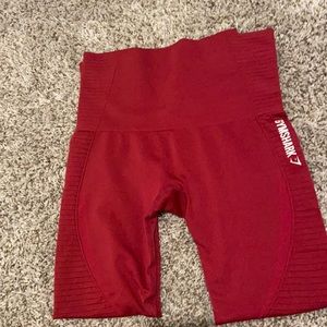 Maroon leggings Gymshark